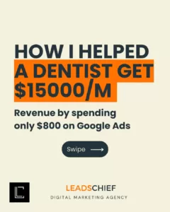 Dentist PPC Marketing Case Study