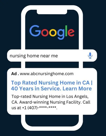 Care Homes Google Ads Marketing
