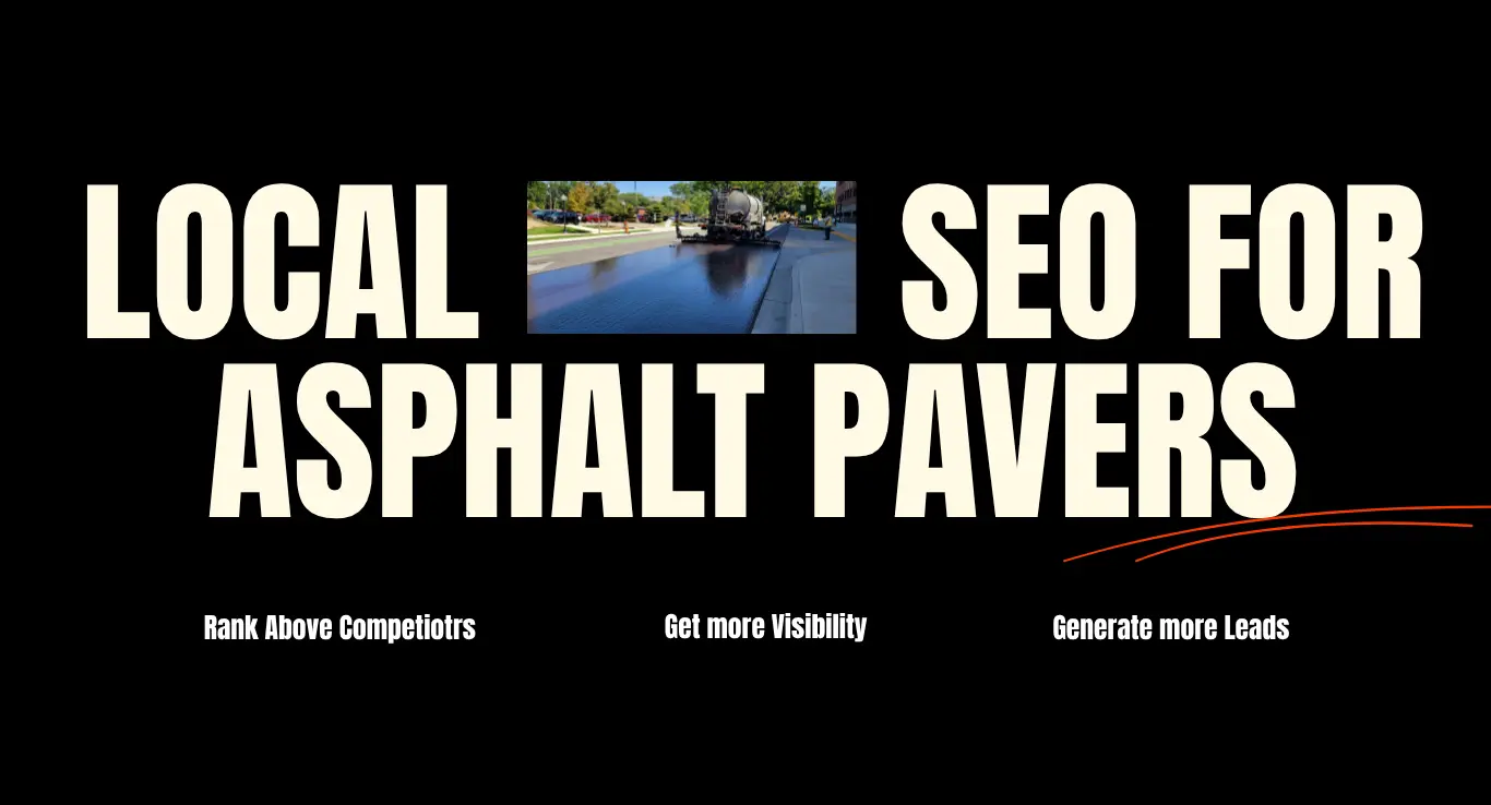 local seo marketing company sharing tips for asphalt paving lead generation and growth